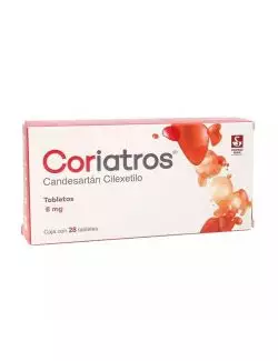 Coriatros 8 mg Caja Con 28 Tabletas