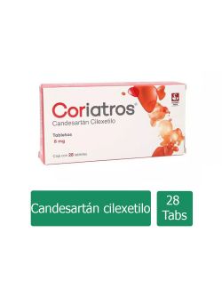 Coriatros 8 mg Caja Con 28 Tabletas