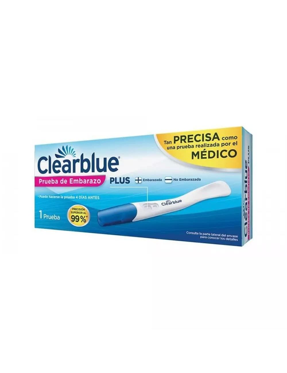 Clearblue - Prueba Embarazo Plus Caja Con Una Prueba