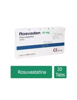 Rosvaden 10 mg Caja Con 30 Tabletas