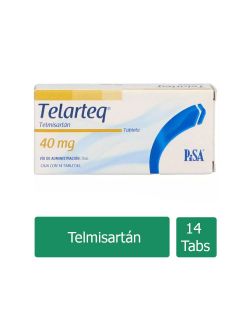 Telarteq 40 mg Caja Con 14 Tabletas