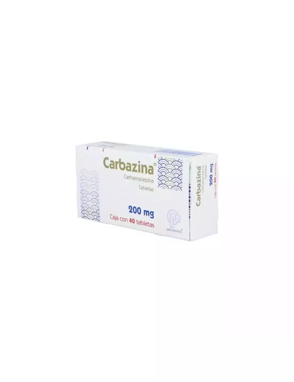 Carbazina 200 mg Caja con 40 Tabletas