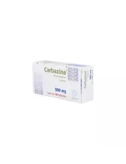 Carbazina 200 mg Caja con 40 Tabletas