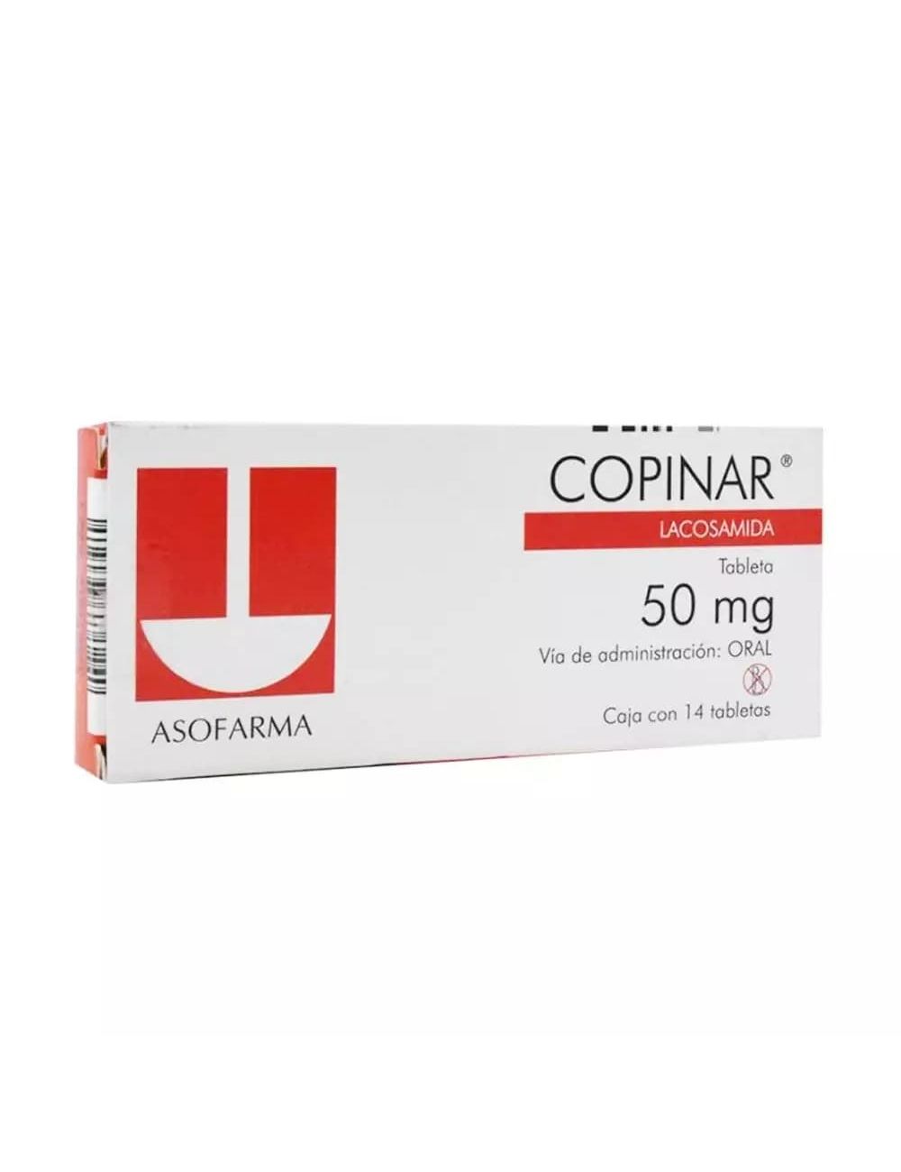 Copinar 50 mg Caja Con 14 Tabletas