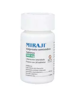 Miraji 500 mg Caja con 30 Tabletas