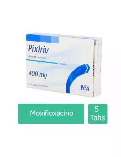 Pixiriv 400 mg Caja Con 5 Tabletas - Rx2