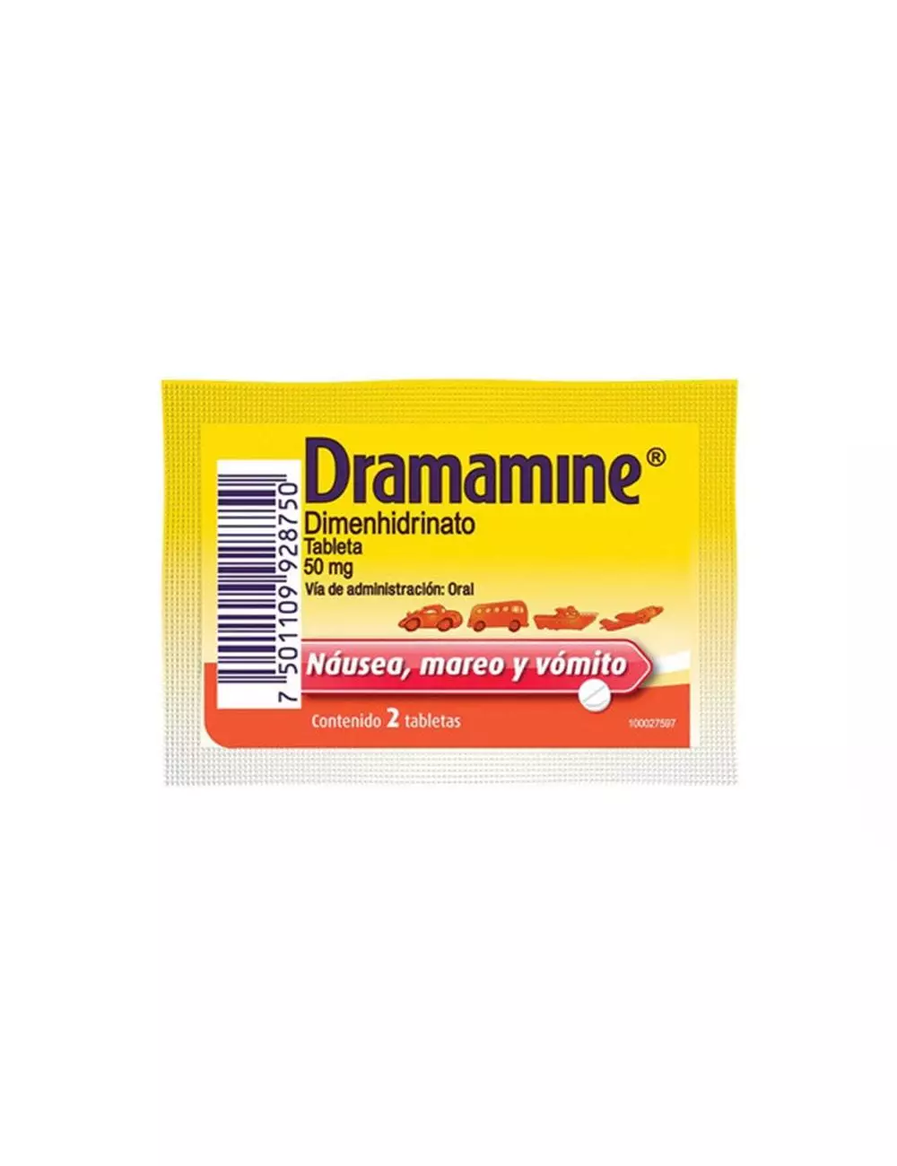 Dramamine 50Mg Sach Tab 2 S