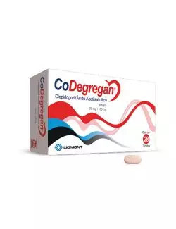 Co-Degregan 75 mg /100 mg Con 28 Tabletas