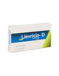 Lievricin-D 100 mg Con 28 Cápsulas-RX2