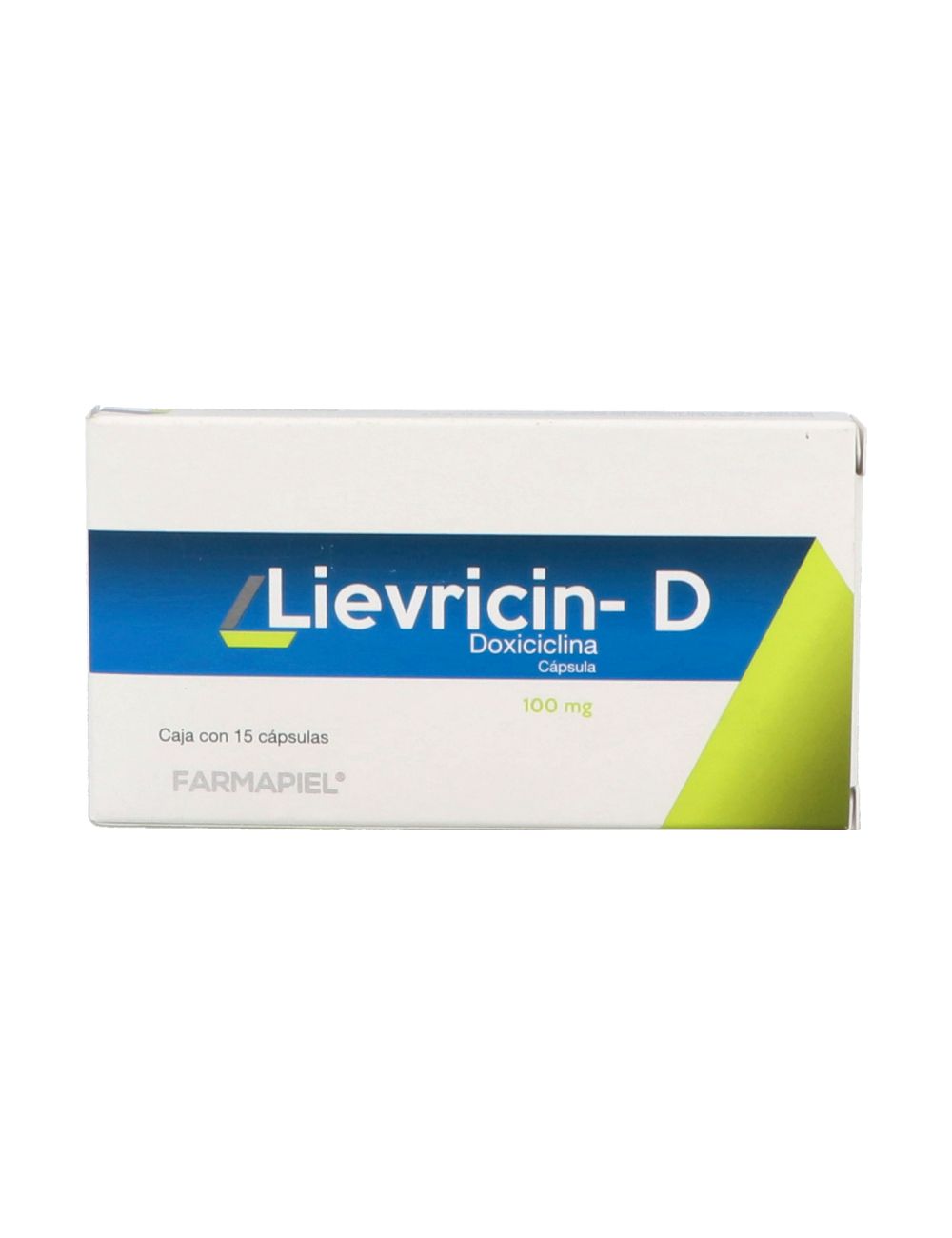 Lievricin-D 100 mg Con 15 Cápsulas