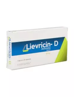 Lievricin-D 50 mg Con 28 Cápsulas