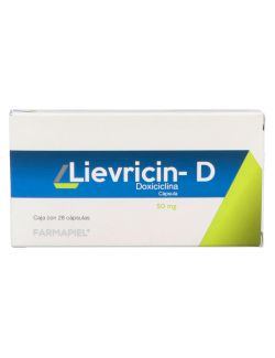 Lievricin-D 50 mg Con 28 Cápsulas