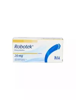 Robotek 20 mg Caja Con 30 Tabletas