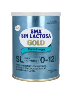 SMA Sin Lactosa Gold Frasco Polvo en Lata Con 400 g