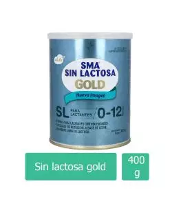 SMA Sin Lactosa Gold Frasco Polvo en Lata Con 400 g