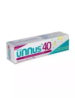 Unnus 40 Pomada Caja Con Tubo Con 45 g