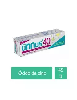 Unnus 40 Pomada Caja Con Tubo Con 45 g