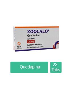 Zoqualo 25 mg Caja Con 28 Tabletas