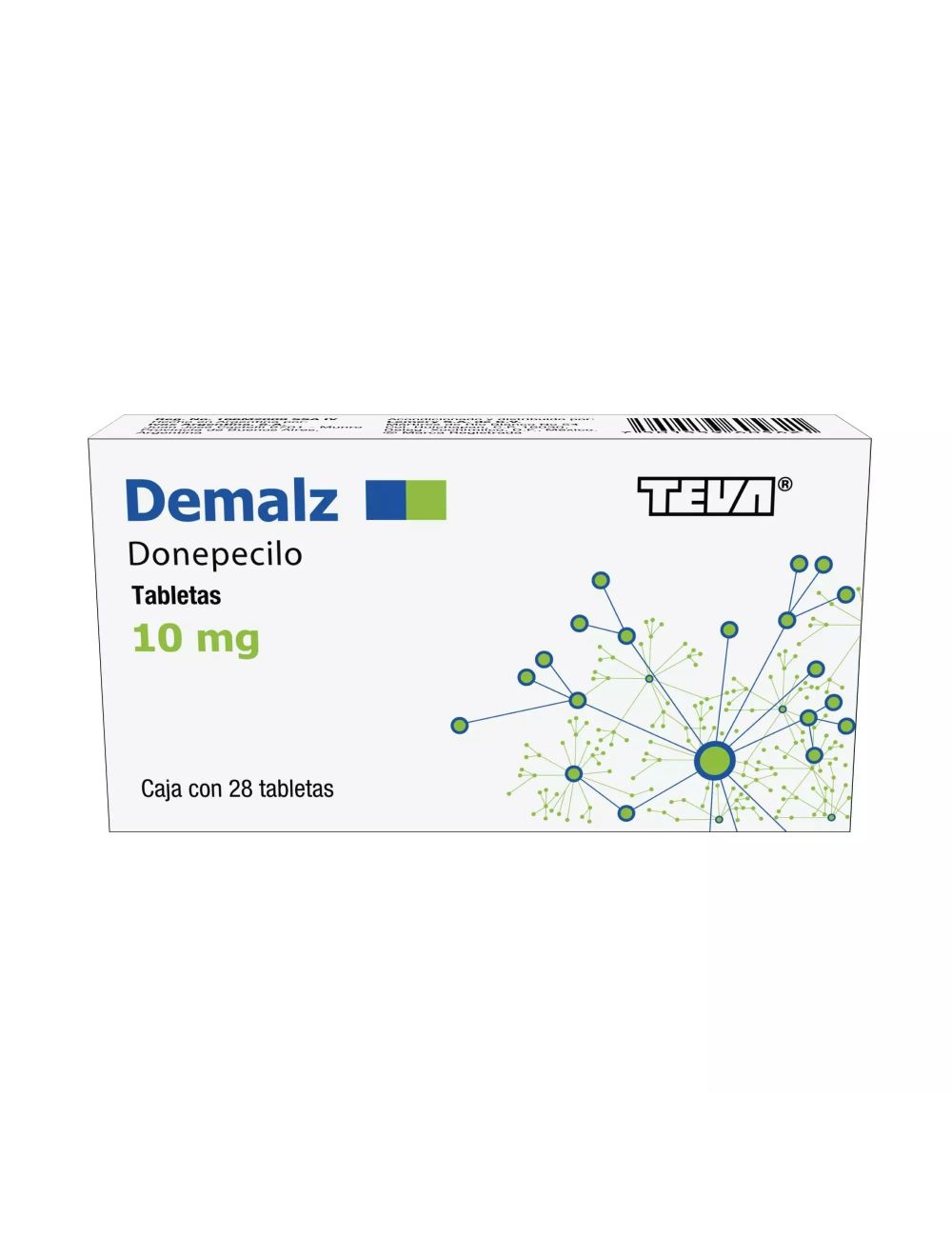 Demalz 10 mg Caja Con 28 Tabletas