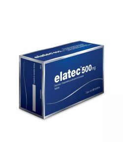 Elatec 500 mg Caja Con 60 Tabletas