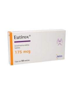 Eutirox 175 Mcg Caja Con 50 Tabletas