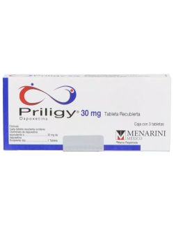 Priligy 30 mg. Caja Con 3 Tabletas