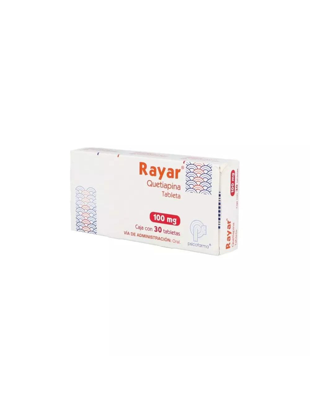 Rayar 100 mg Caja Con 30 Tabletas