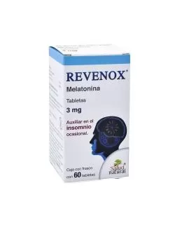 Revenox 3 mg Caja Con Frasco Con 60 Tabletas