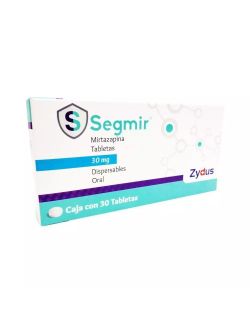 Segmir® 30 mg (Mirtazapina) - 30 Tabletas | Zydus