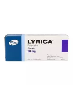 Lyrica 50 mg Caja Con 28 Cápsulas