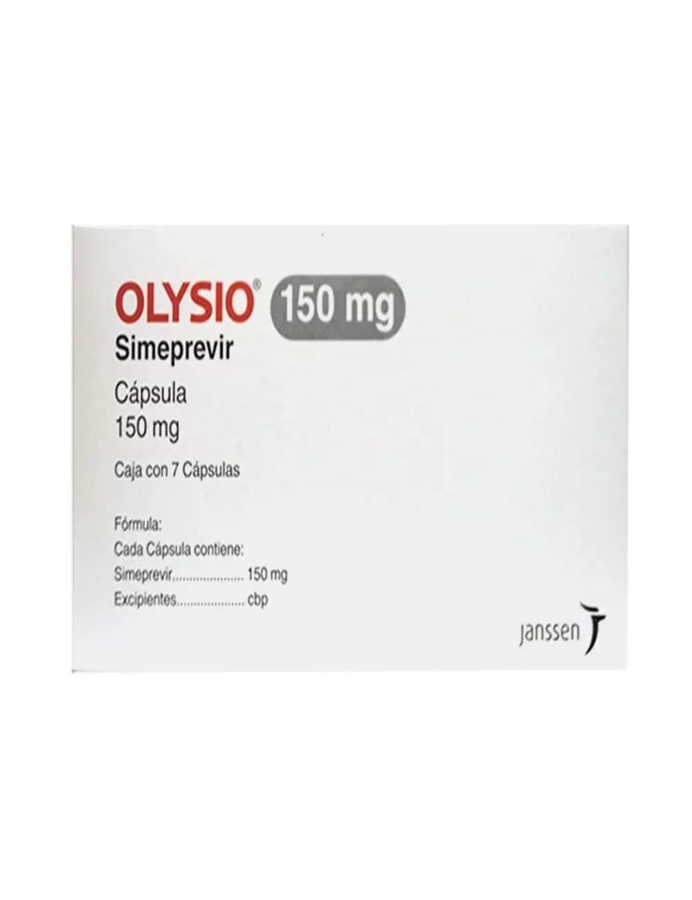 Olysio 150 mg. 7 Cápsulas