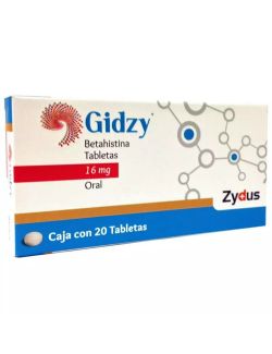Gidzy 16 mg Caja Con 20 Tabletas