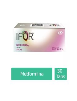 Ifor 850 mg Caja Con 30 Tabletas