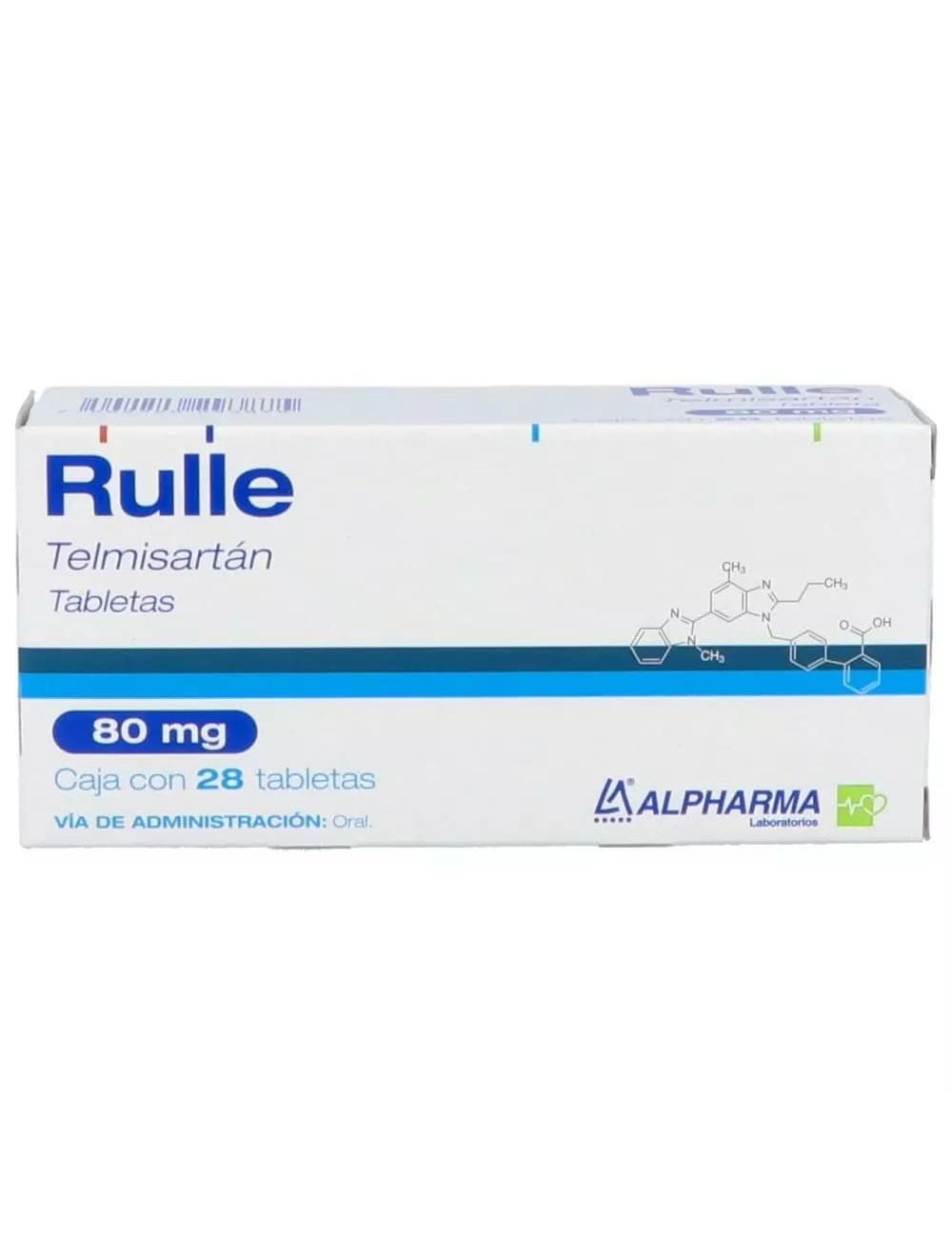 Rulle 80 mg Caja Con 28 Tabletas