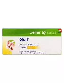 Gial 8 mg Caja Con 40 Tabletas