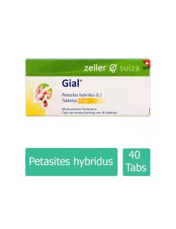 Gial 8 mg Caja Con 40 Tabletas