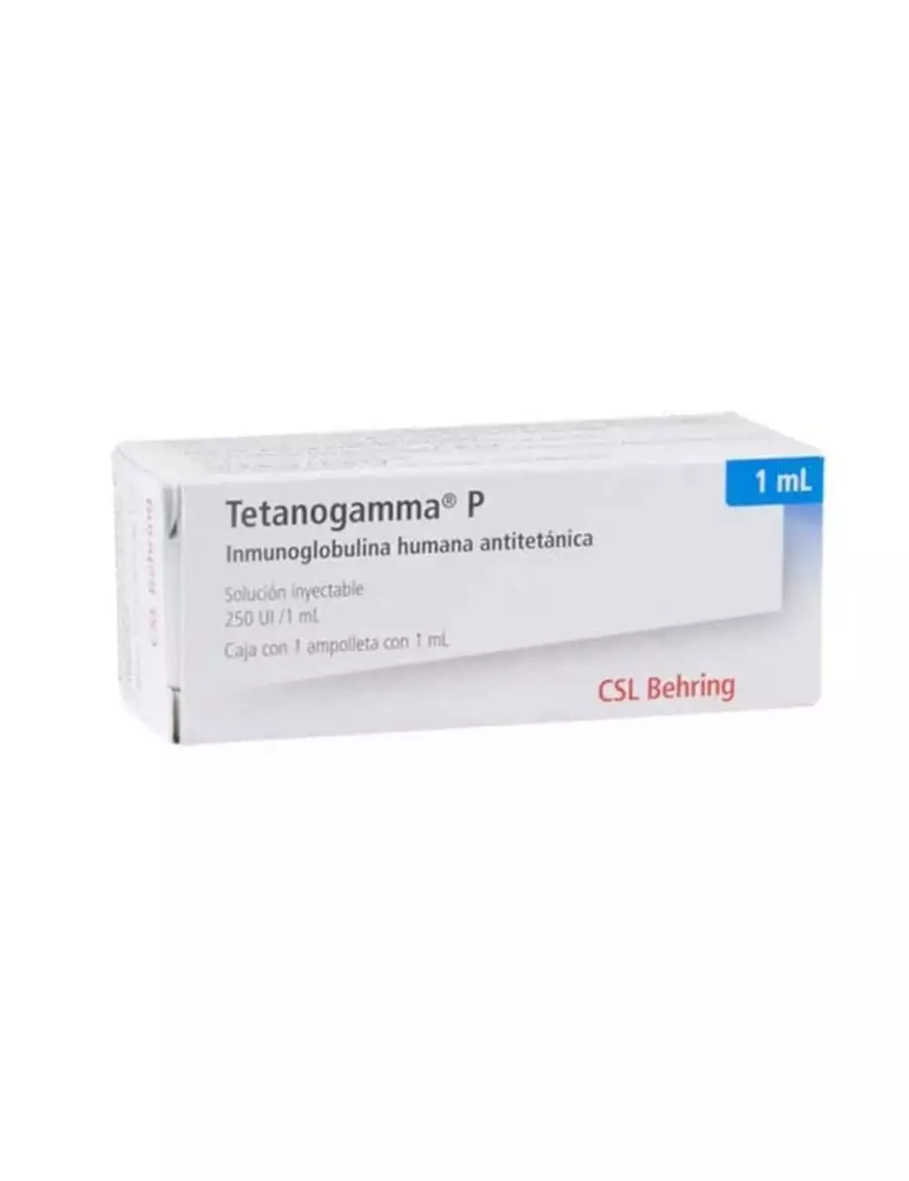 Tetanogamma-P Caja Con Jeringa Prellenada De 1mL - RX3