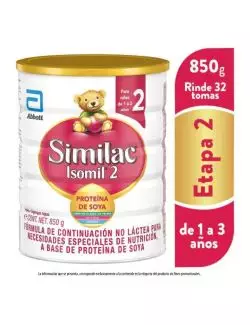 FRM-Similac Isomil 2 Polvo Lata Con 850 g