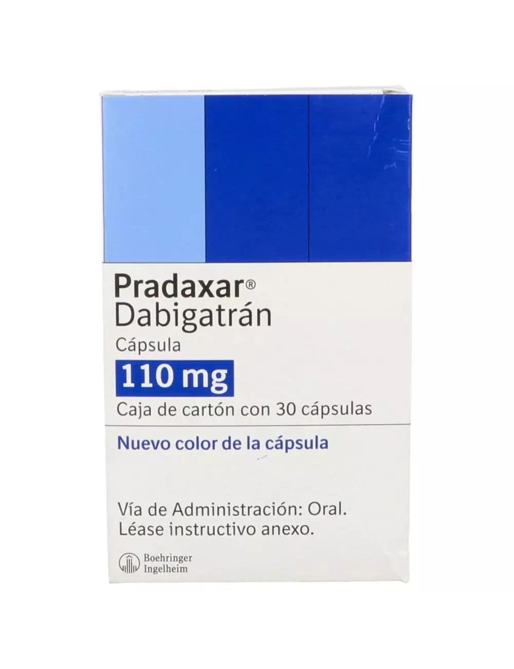 Pradaxar 110 mg Caja Con 30 Cápsulas - RX