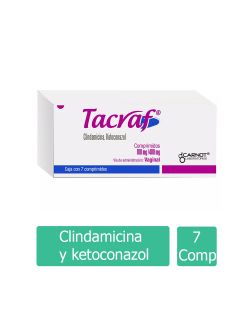 Tacraf 100 mg / 400 mg Caja Con 7 Comprimidos - RX2
