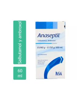 Anaseptil 0.040 / 0.150 g Solución Caja Con Frasco Con 60 mL