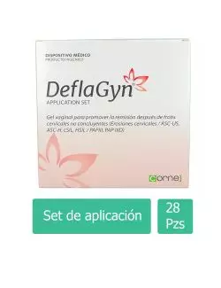 DeflaGyn® 150 ml - Gel Vaginal con 28 Aplicadores - Corne