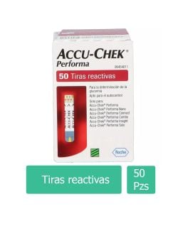 Accu Chek Performa Caja Con 50 Tiras Reactivas