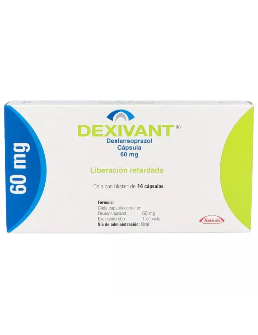 Dexivant 60 mg Caja Con 14 Cápsulas