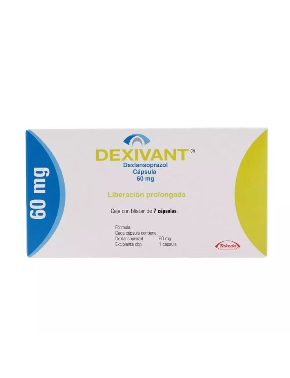 Dexivant 60 mg Caja Con Blíster Con 7 Cápsulas