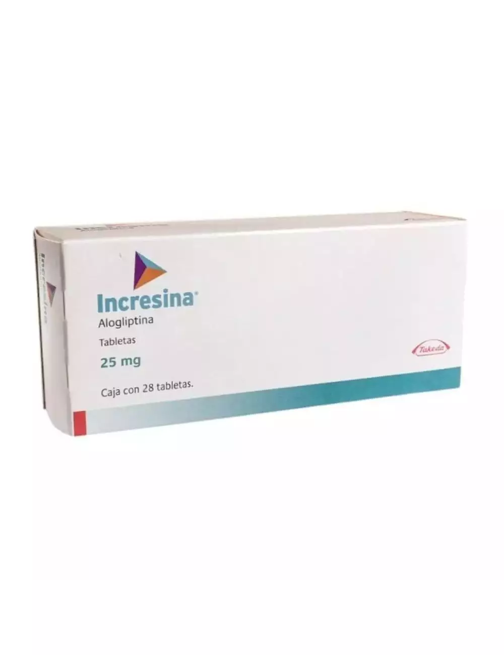 Incresina 25 mg Caja Con 28 Tabletas