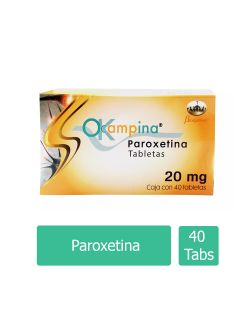 Ocampina 20 mg Caja Con 40 Tabletas