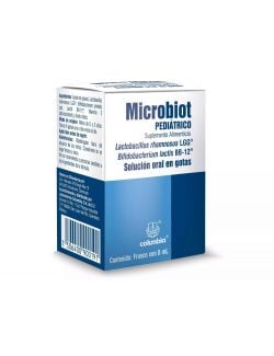 Microbiot Pedriático Con 1 Frasco con 8 mL