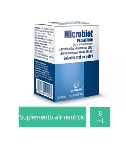 Microbiot Pedriático Con 1 Frasco con 8 mL