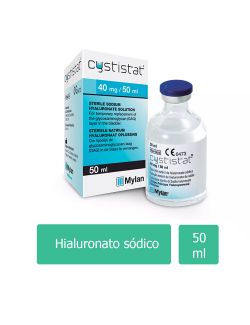 Cystistat 40 mg/50 mL Caja Con Frasco Ámpula